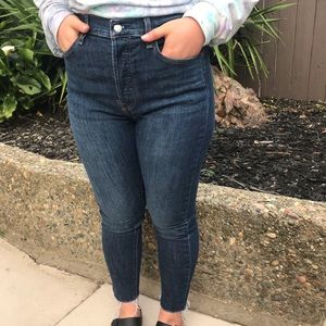 Wedgie Skinny Levis Jeans